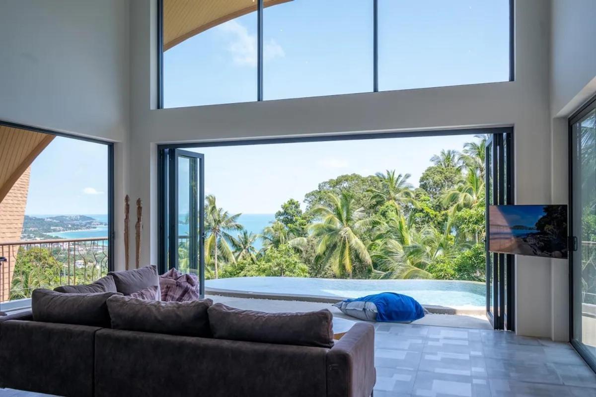 Villa Lola 2Br - Private Infinity Pool & Sea View Chaweng Beach Buitenkant foto