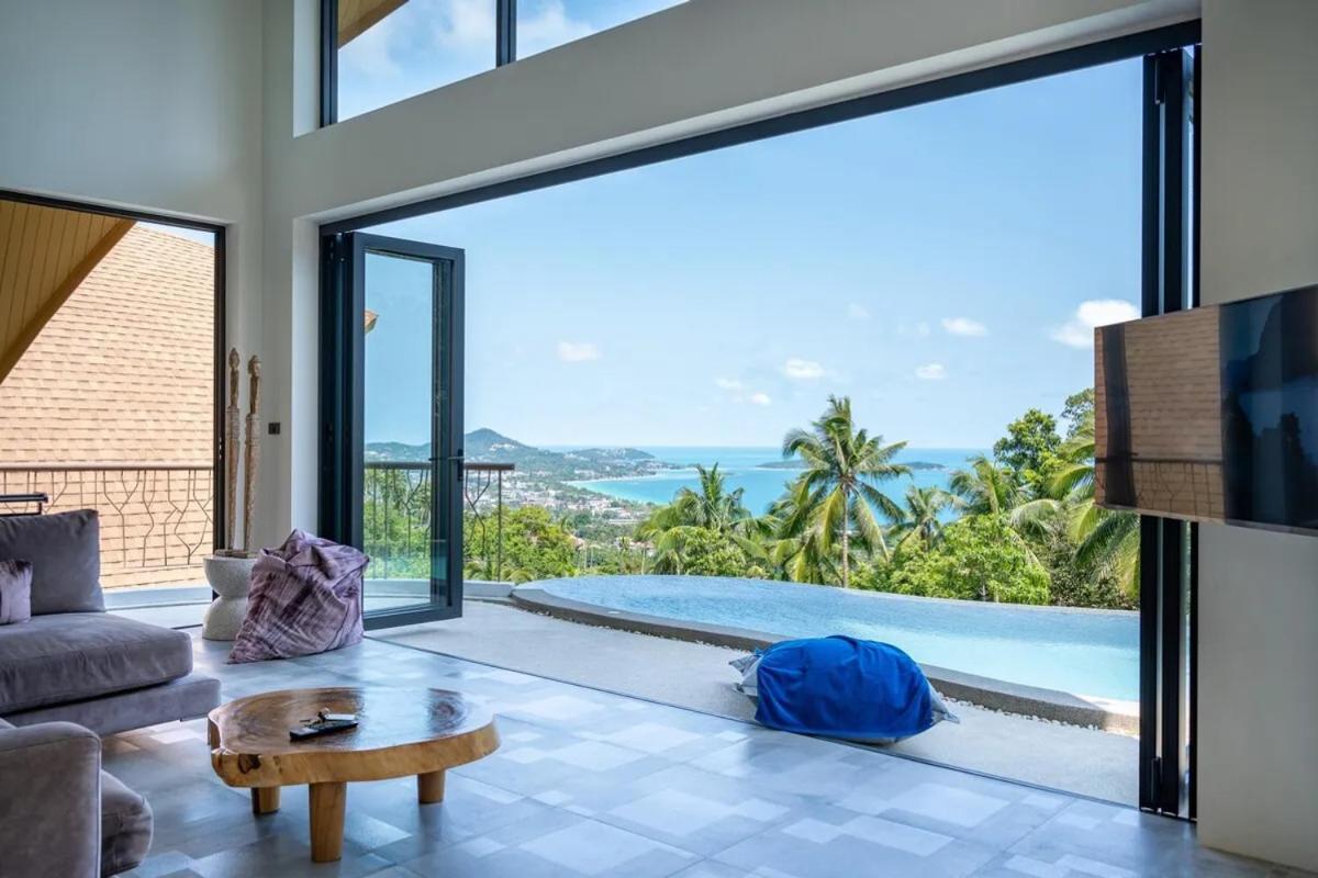 Villa Lola 2Br - Private Infinity Pool & Sea View Chaweng Beach Buitenkant foto